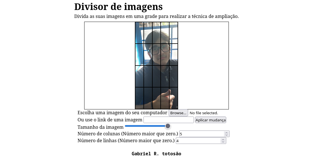 Image of website